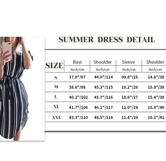 Geometric Print V-Neck Long Dress - Picture 4 of 4